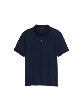 Navy polo shirt